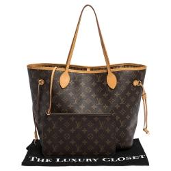 Louis Vuitton Monogram Canvas Neverfull MM Bag
