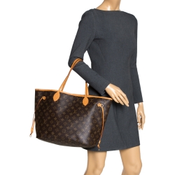 Louis Vuitton Monogram Canvas Neverfull MM Bag