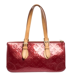 مملوكة مسبقًا Louis Vuitton Pomme D’amour Monogram Vernis Rosewood Avenue Bag