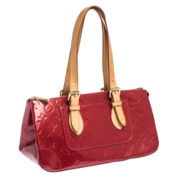 مملوكة مسبقًا Louis Vuitton Pomme D’amour Monogram Vernis Rosewood Avenue Bag