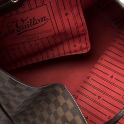 Louis Vuitton Damier Ebene Canvas Neverfull GM Bag