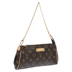 Pre Owned Louis Vuitton Monogram Canvas Eva Pochette Bag