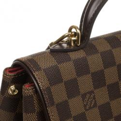 Pre Owned Louis Vuitton Damier Ebene Bergamo MM