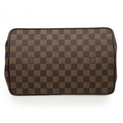 Pre Owned Louis Vuitton Damier Ebene Bergamo MM