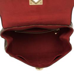 Pre Owned Louis Vuitton Damier Ebene Bergamo MM