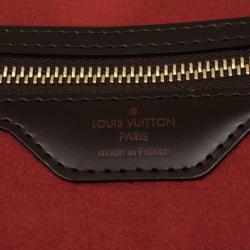 Pre Owned Louis Vuitton Damier Ebene Bergamo MM