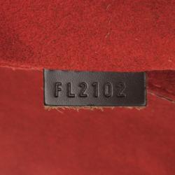 Pre Owned Louis Vuitton Damier Ebene Bergamo MM