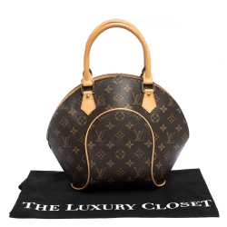 Pre Owned Louis Vuitton Monogram Coated Canvas and Leather Ellipse PM Bag