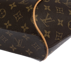 Pre Owned Louis Vuitton Monogram Coated Canvas and Leather Ellipse PM Bag