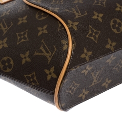 Pre Owned Louis Vuitton Monogram Coated Canvas and Leather Ellipse PM Bag