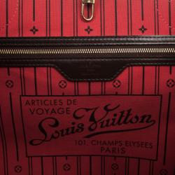 Louis Vuitton Damier Ebene Neverfull MM