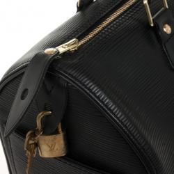 Pre Owned Louis Vuitton Black Epi Speedy 30