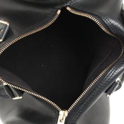 Pre Owned Louis Vuitton Black Epi Speedy 30