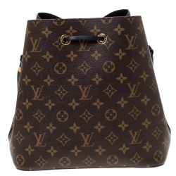 Pre Owned Louis Vuitton Monogram Canvas and Leather NeoNoe Bag