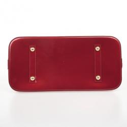مملوكة مسبقًا Louis Vuitton Monogram Vernis Pomme D'amour Alma MM