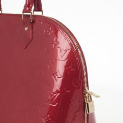 مملوكة مسبقًا Louis Vuitton Monogram Vernis Pomme D'amour Alma MM