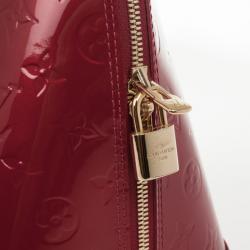 مملوكة مسبقًا Louis Vuitton Monogram Vernis Pomme D'amour Alma MM