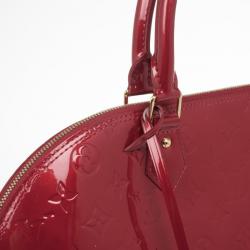 مملوكة مسبقًا Louis Vuitton Monogram Vernis Pomme D'amour Alma MM