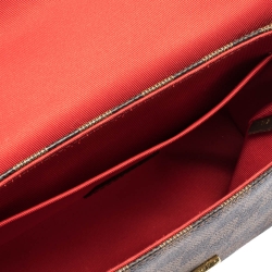 Pre Owned حقيبة لوي فيتون كروازت كانفاس دامييه أيبين