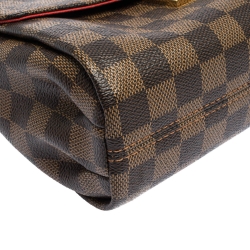Pre Owned حقيبة لوي فيتون كروازت كانفاس دامييه أيبين