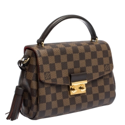 Pre Owned حقيبة لوي فيتون كروازت كانفاس دامييه أيبين