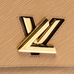 مملوكة مسبقًا Louis Vuitton Camel Epi Leather Twist MM Bag