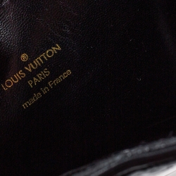 مملوكة مسبقًا Louis Vuitton Black Alligator and Monogram Charms Linda Scarf Bag