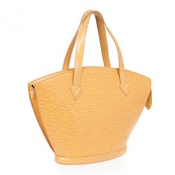 Pre Owned Louis Vuitton Vintage Yellow Epi Saint Jacques PM Bag