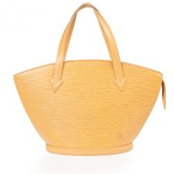 Pre Owned Louis Vuitton Vintage Yellow Epi Saint Jacques PM Bag