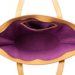 Pre Owned Louis Vuitton Vintage Yellow Epi Saint Jacques PM Bag