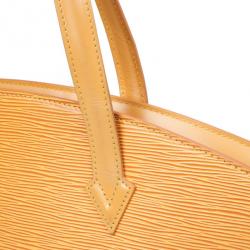 Pre Owned Louis Vuitton Vintage Yellow Epi Saint Jacques PM Bag