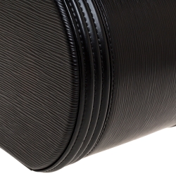 Pre Owned Louis Vuitton Black Epi Leather Cannes Bag