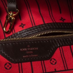 Louis Vuitton Damier Ebene Canvas Neverfull MM Bag