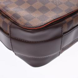 Pre Owned Louis Vuitton Damier Ebene Canavs Bastille Messenger Bag