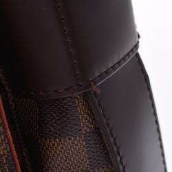 Pre Owned Louis Vuitton Damier Ebene Canavs Bastille Messenger Bag