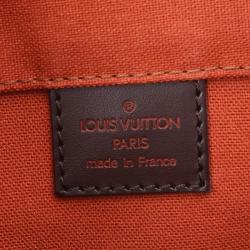 Pre Owned Louis Vuitton Damier Ebene Canavs Bastille Messenger Bag