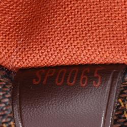 Pre Owned Louis Vuitton Damier Ebene Canavs Bastille Messenger Bag