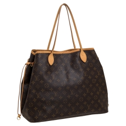 Pre Owned Louis Vuitton Monogram Canvas Neverfull GM Bag