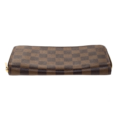 مملوكة مسبقًا Louis Vuitton Damier Ebene Canvas Zippy Wallet