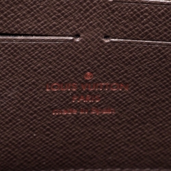 مملوكة مسبقًا Louis Vuitton Damier Ebene Canvas Zippy Wallet