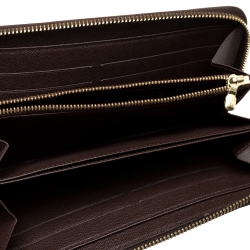 مملوكة مسبقًا Louis Vuitton Damier Ebene Canvas Zippy Wallet
