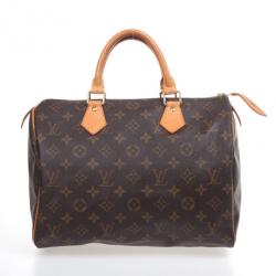 Pre Owned Louis Vuitton Monogram Speedy 30