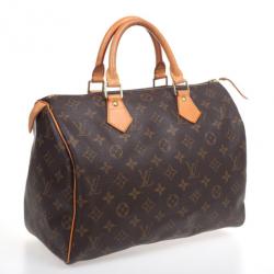 Pre Owned Louis Vuitton Monogram Speedy 30
