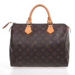 Pre Owned Louis Vuitton Monogram Speedy 30