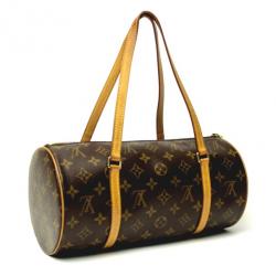 Pre Owned Louis Vuitton Monogram Canvas Papillon 30 Bag With Accessories Pouch