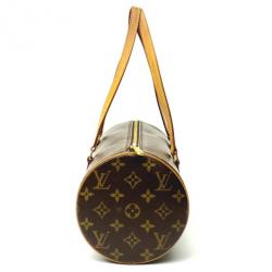 Pre Owned Louis Vuitton Monogram Canvas Papillon 30 Bag With Accessories Pouch