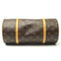 Pre Owned Louis Vuitton Monogram Canvas Papillon 30 Bag With Accessories Pouch