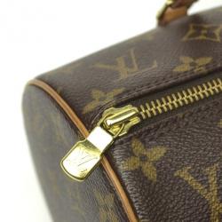 Pre Owned Louis Vuitton Monogram Canvas Papillon 30 Bag With Accessories Pouch