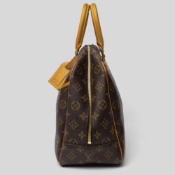 Pre Owned Louis Vuitton Monogram Deauville Boston
