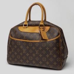 Pre Owned Louis Vuitton Monogram Deauville Boston